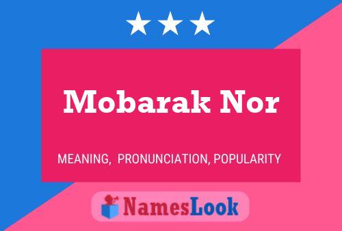 Mobarak Nor Naam Poster