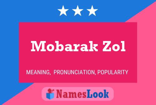 Mobarak Zol Naam Poster