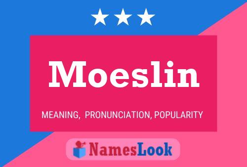 Moeslin Naam Poster