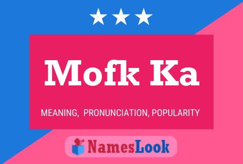 Mofk Ka Naam Poster