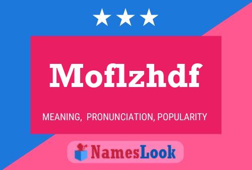 Moflzhdf Naam Poster