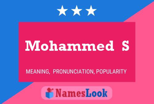 Mohammed  S Naam Poster