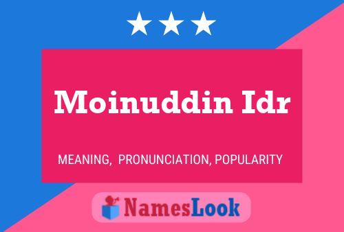 Moinuddin Idr Naam Poster