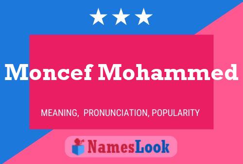 Moncef Mohammed Naam Poster