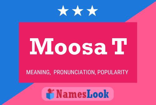 Moosa T Naam Poster