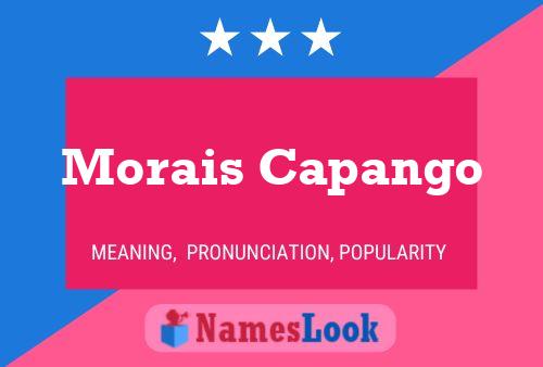 Morais Capango Naam Poster