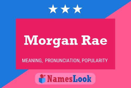 Morgan Rae Naam Poster