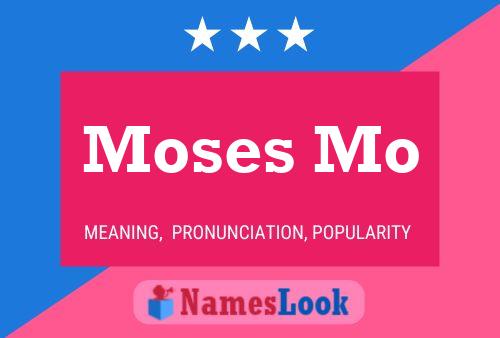 Moses Mo Naam Poster