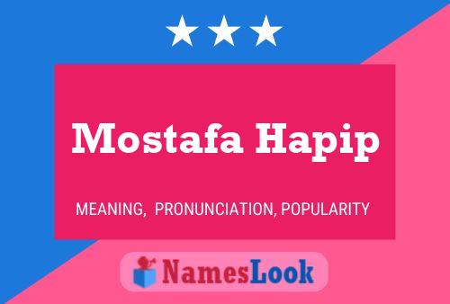 Mostafa Hapip Naam Poster