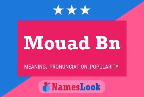 Mouad Bn Naam Poster