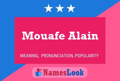 Mouafe Alain Naam Poster