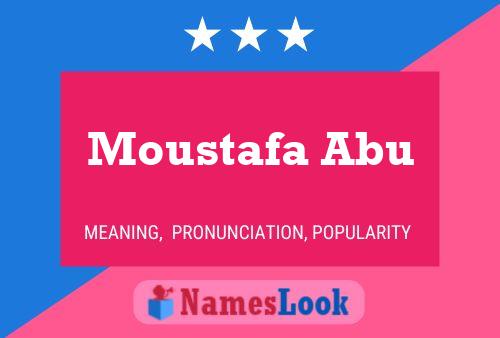 Moustafa Abu Naam Poster