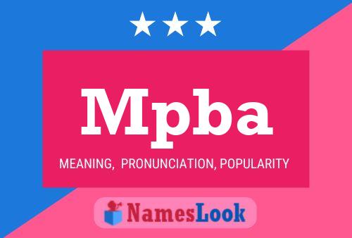 Mpba Naam Poster