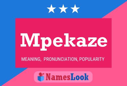 Mpekaze Naam Poster