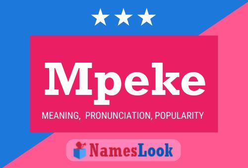 Mpeke Naam Poster