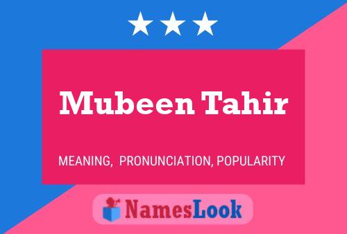 Mubeen Tahir Naam Poster