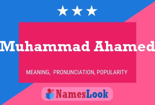 Muhammad Ahamed Naam Poster