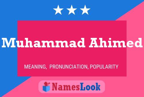 Muhammad Ahimed Naam Poster