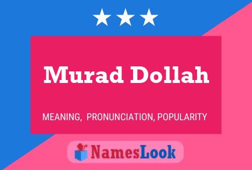 Murad Dollah Naam Poster