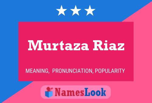 Murtaza Riaz Naam Poster