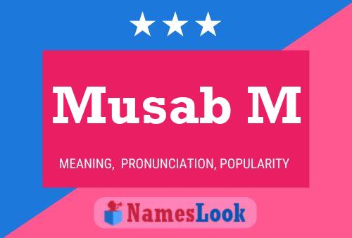 Musab M Naam Poster