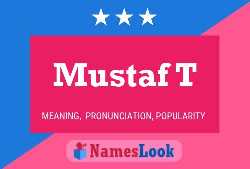 Mustaf T Naam Poster