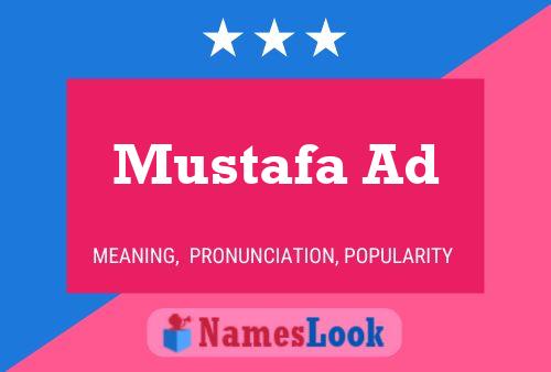 Mustafa Ad Naam Poster