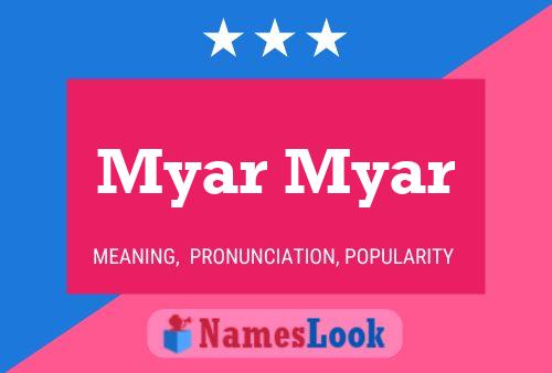 Myar Myar Naam Poster