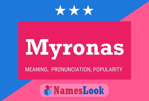 Myronas Naam Poster