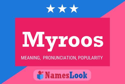 Myroos Naam Poster