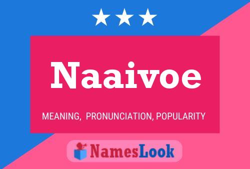 Naaivoe Naam Poster