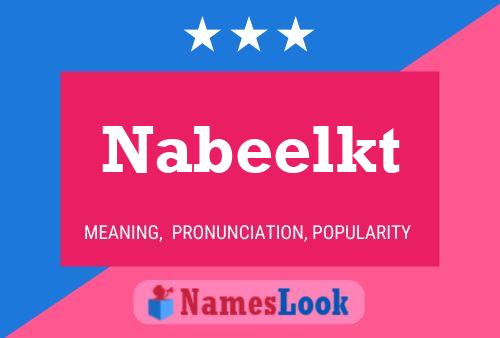 Nabeelkt Naam Poster