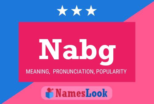 Nabg Naam Poster