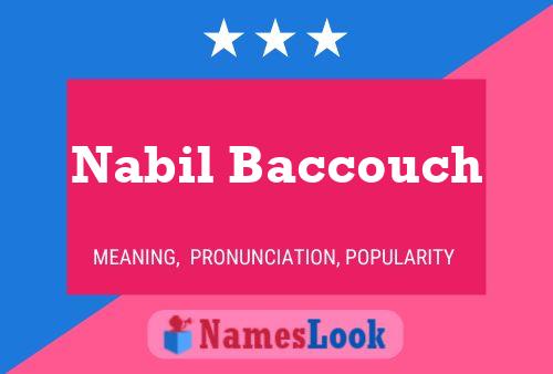 Nabil Baccouch Naam Poster