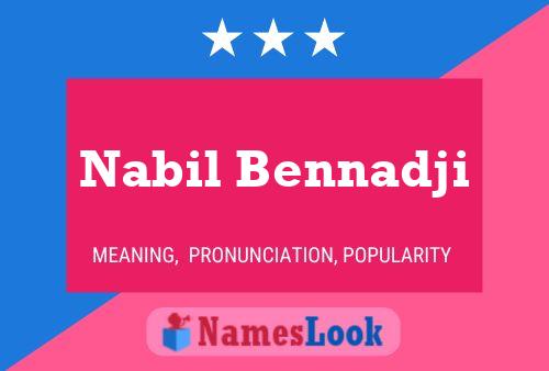 Nabil Bennadji Naam Poster