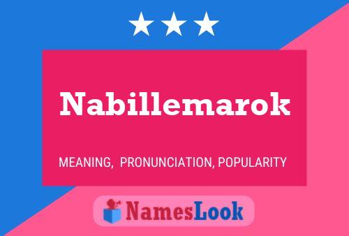 Nabillemarok Naam Poster