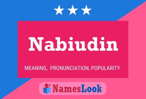 Nabiudin Naam Poster