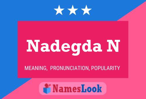 Nadegda N Naam Poster