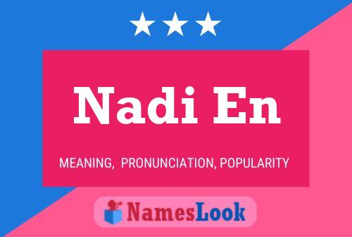 Nadi En Naam Poster