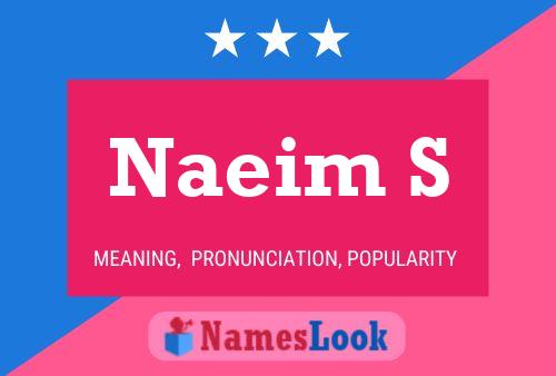 Naeim S Naam Poster