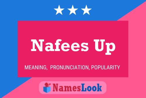 Nafees Up Naam Poster