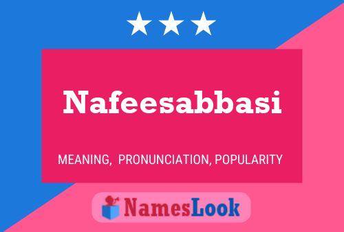 Nafeesabbasi Naam Poster