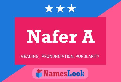 Nafer A Naam Poster