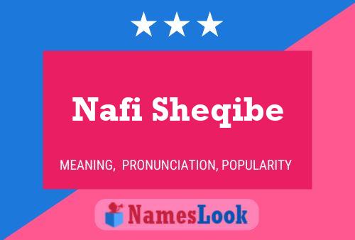 Nafi Sheqibe Naam Poster