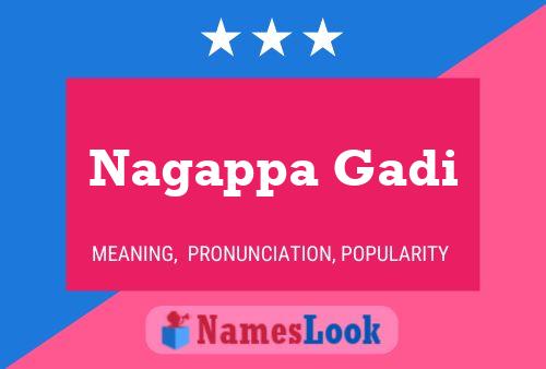 Nagappa Gadi Naam Poster