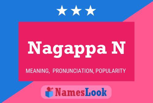 Nagappa N Naam Poster