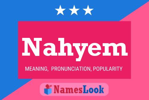 Nahyem Naam Poster