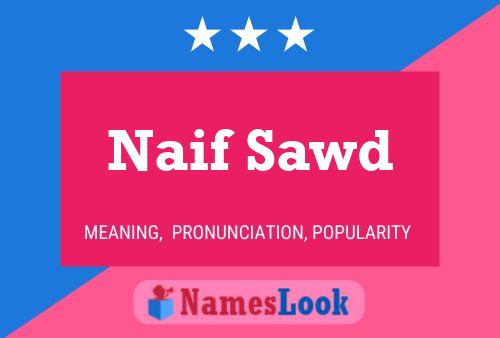 Naif Sawd Naam Poster