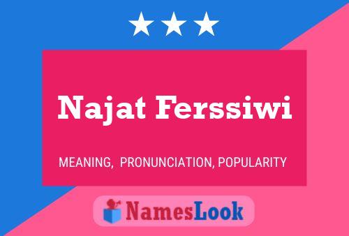 Najat Ferssiwi Naam Poster