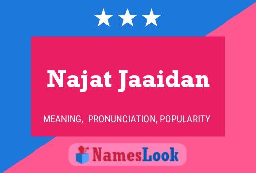 Najat Jaaidan Naam Poster